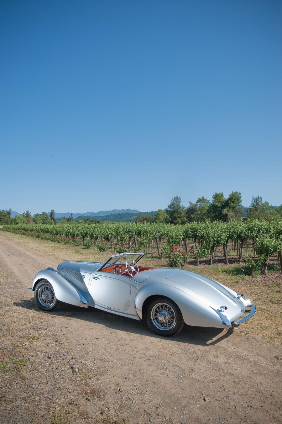  Delahaye 135 MS Sport Roadster par DeVillar 1938 года  (фото 18 из 57)